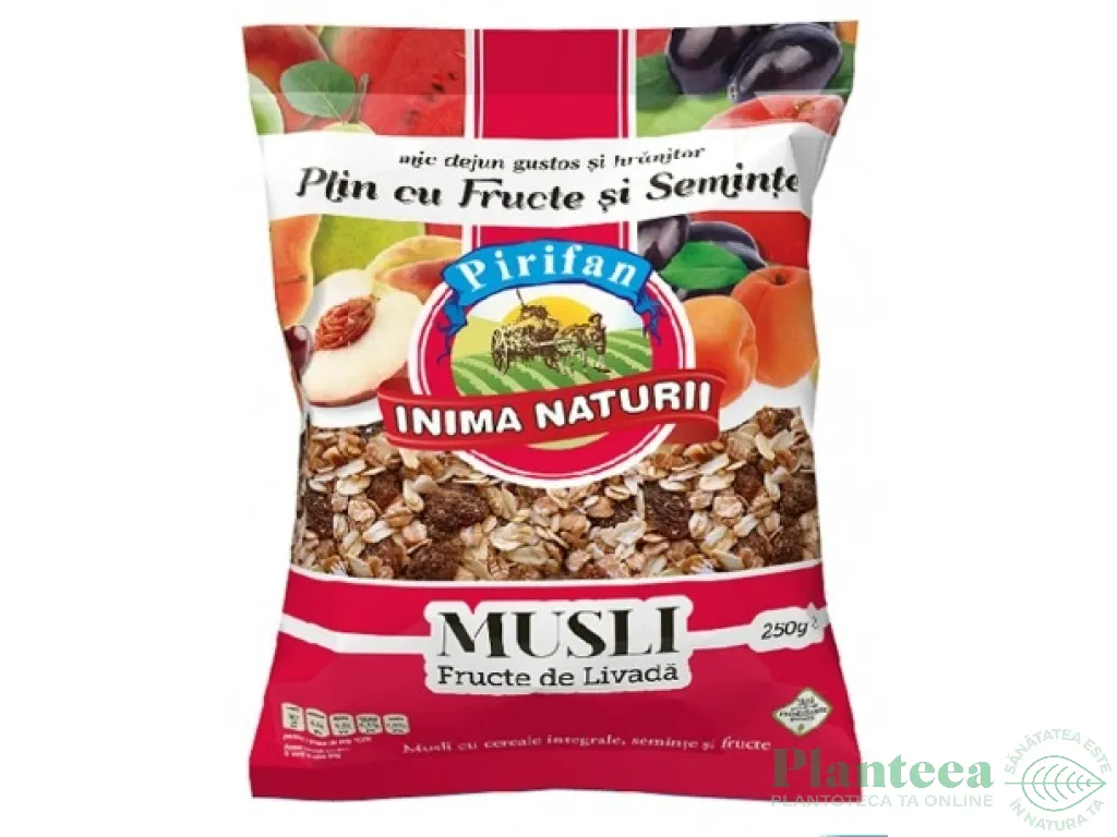 Musli fructe livada seminte 250g - PIRIFAN