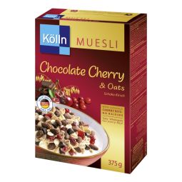 Musli ovaz visine ciocolata 375g - KOLLN