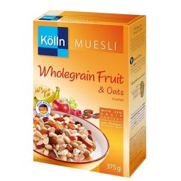 Musli ovaz integral 32%fructe 375g - KOLLN