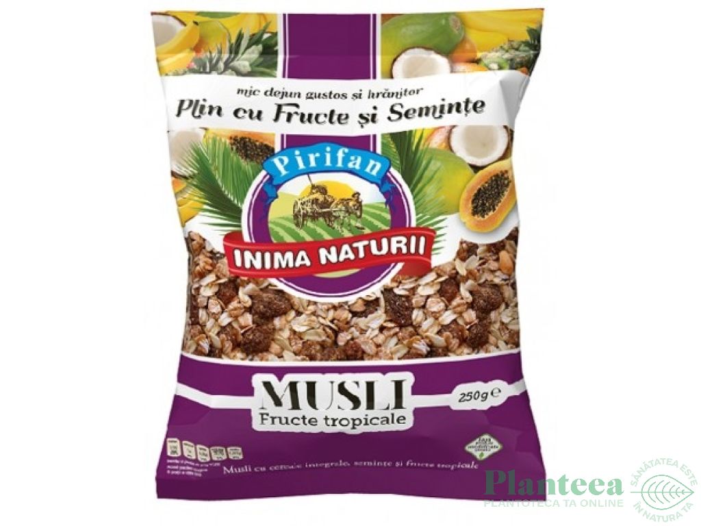 Musli fructe tropicale seminte 250g - PIRIFAN