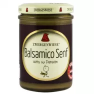 Mustar cu otet balsamic eco 160ml - ZWERGENWIESE