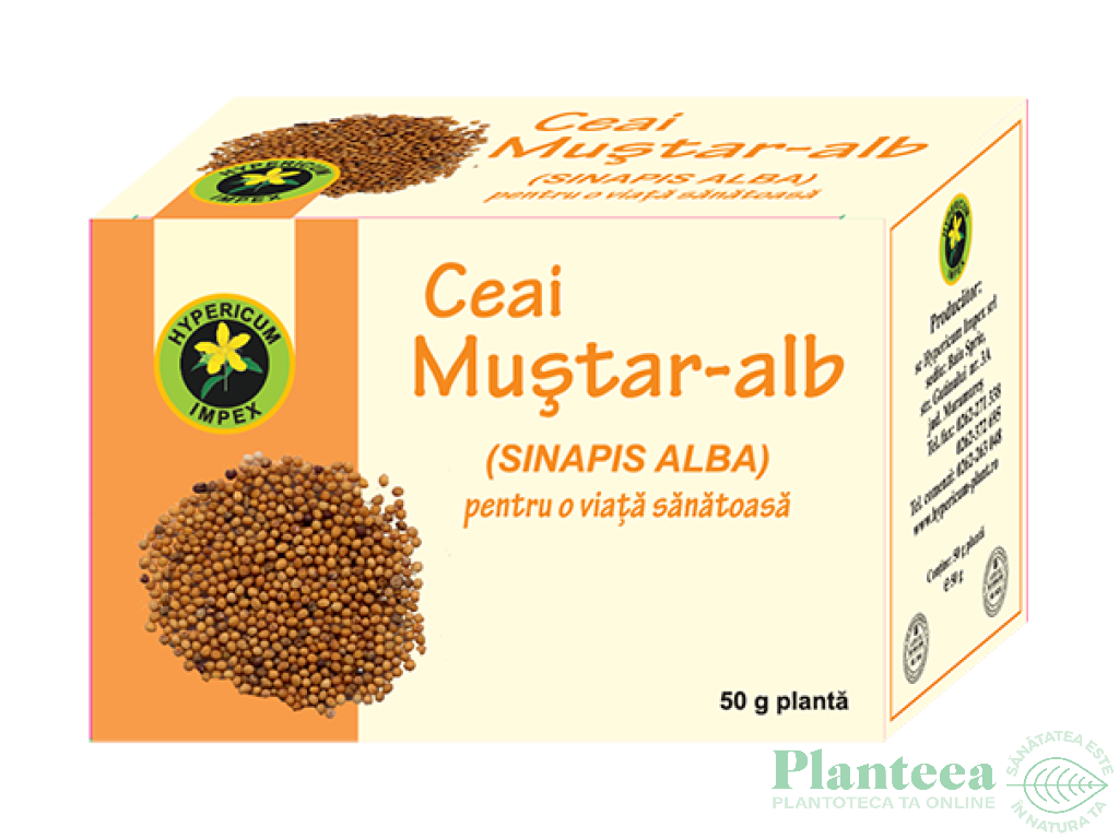 Ceai mustar alb 50g - HYPERICUM PLANT