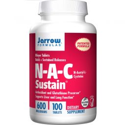 NAC Sustain 600mg 100cp - JARROW FORMULAS