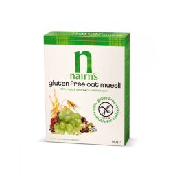 Musli ovaz integral 40%fructe seminte fara gluten 450g - NAIRN`S