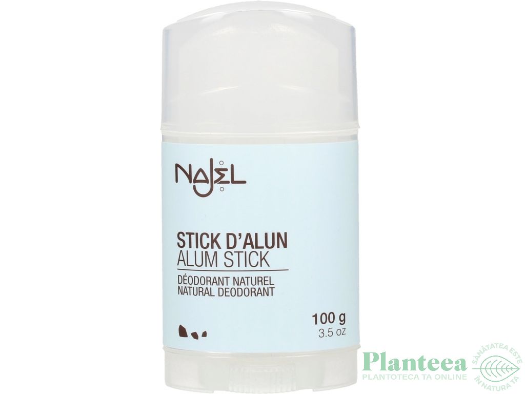 Deodorant stick piatra alaun 100g - NAJEL