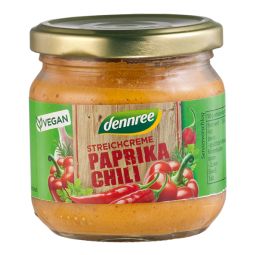 Pate vegetal ardei chilli eco 180g - DENNREE