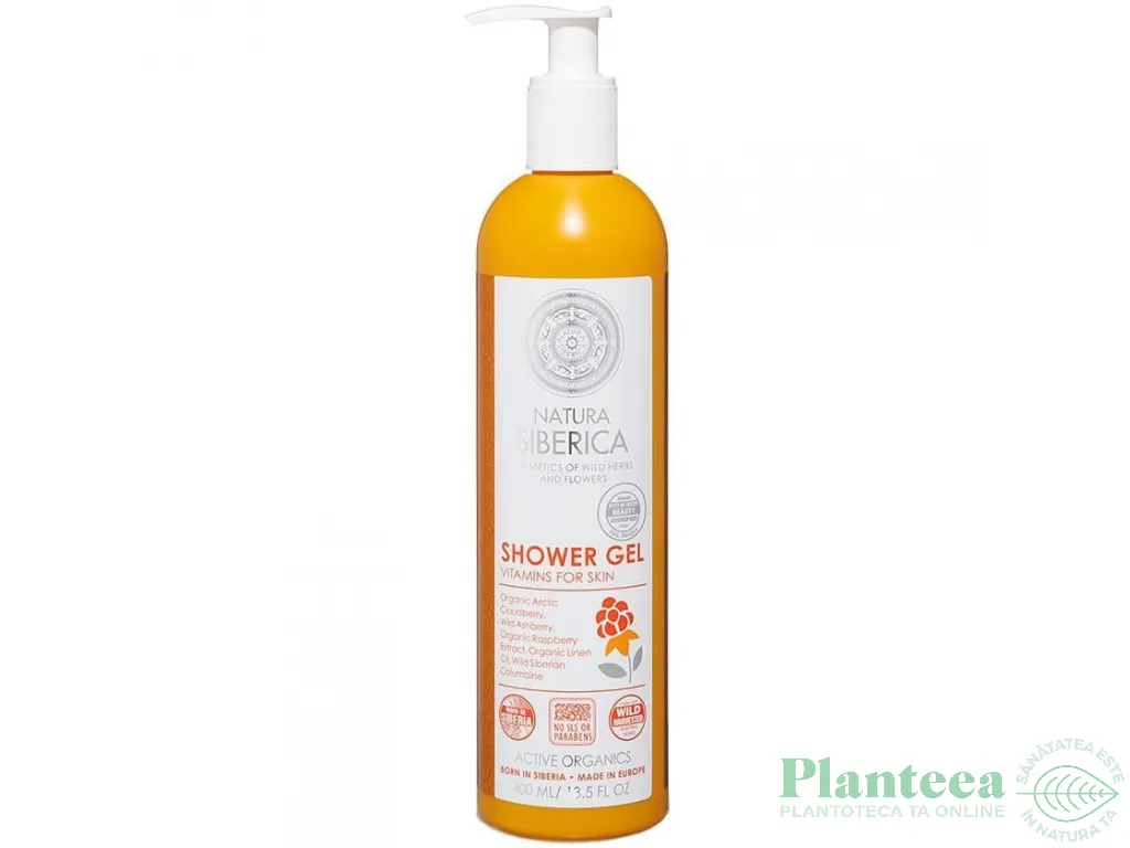 Gel dus vitaminizant 400ml - NATURA SIBERICA