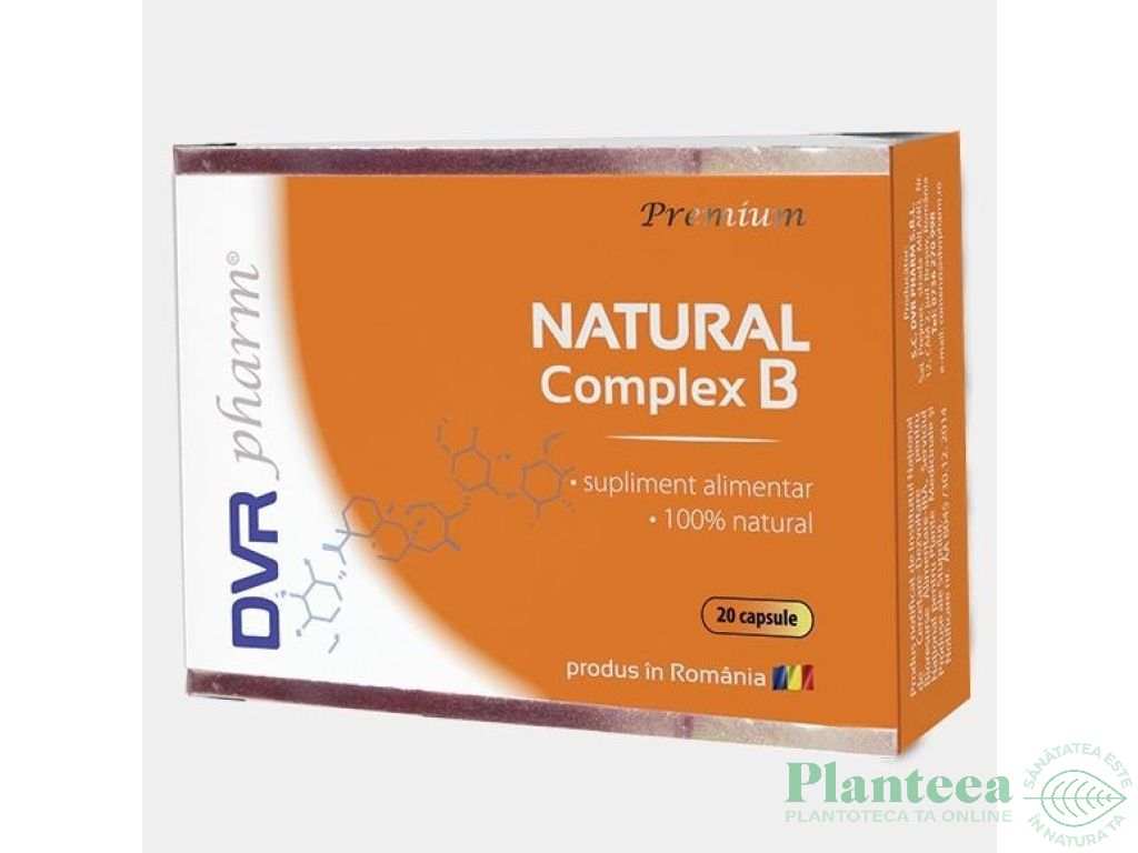 Complex B natural 20cps - DVR PHARM