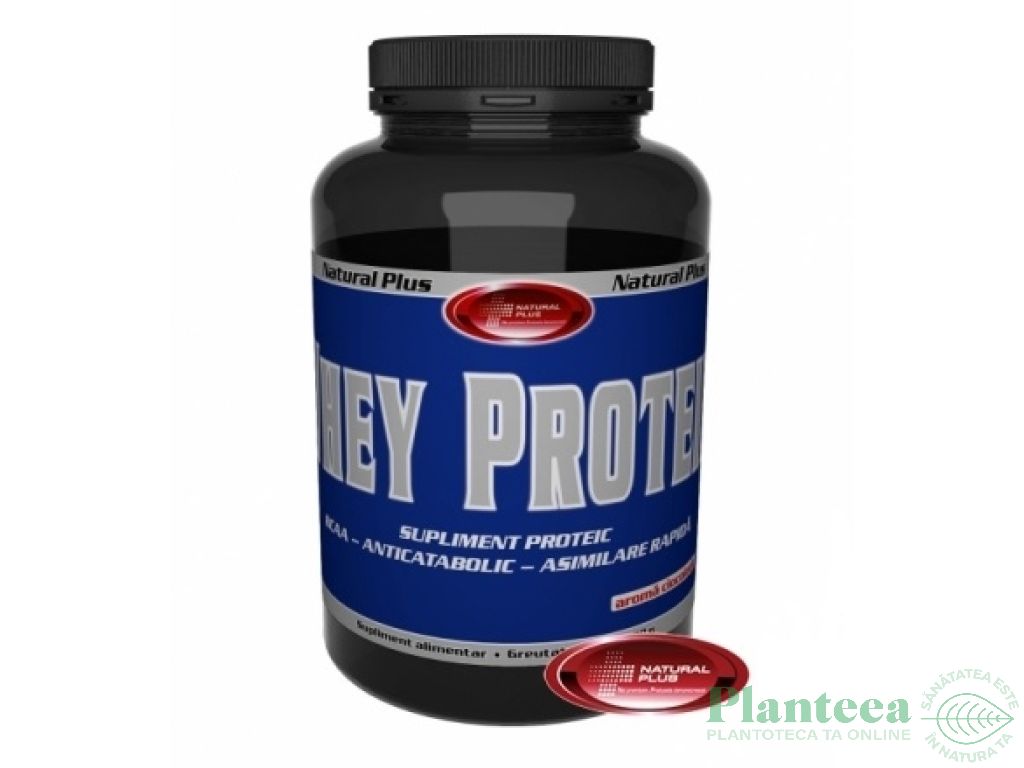 Pulbere proteica zer concentrat Whey pro 1,2kg - NATURAL PLUS