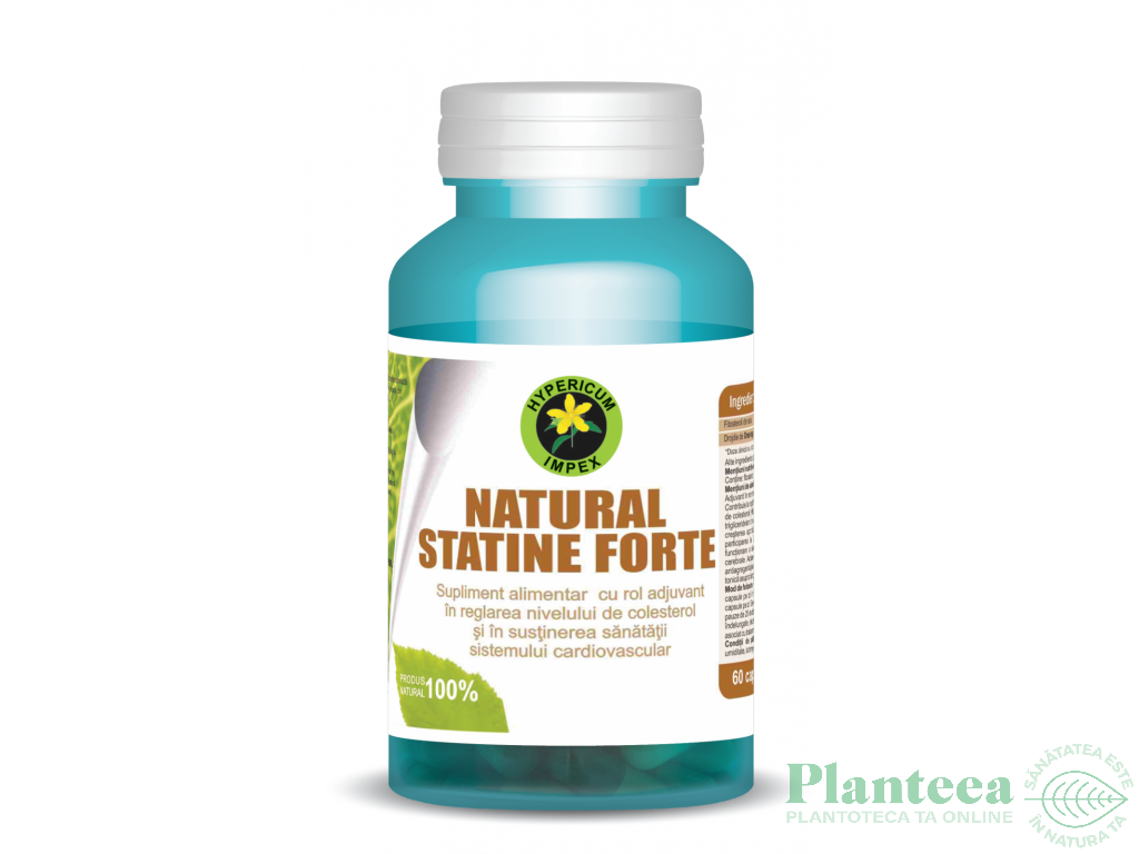 Natural Statine forte 60cps - HYPERICUM PLANT