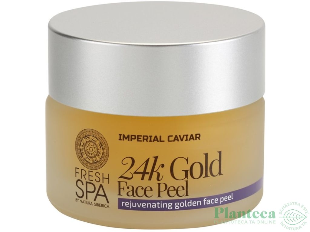 Exfoliant rejuvenant aur 24k caviar imperial Fresh Spa 50ml - NATURA SIBERICA