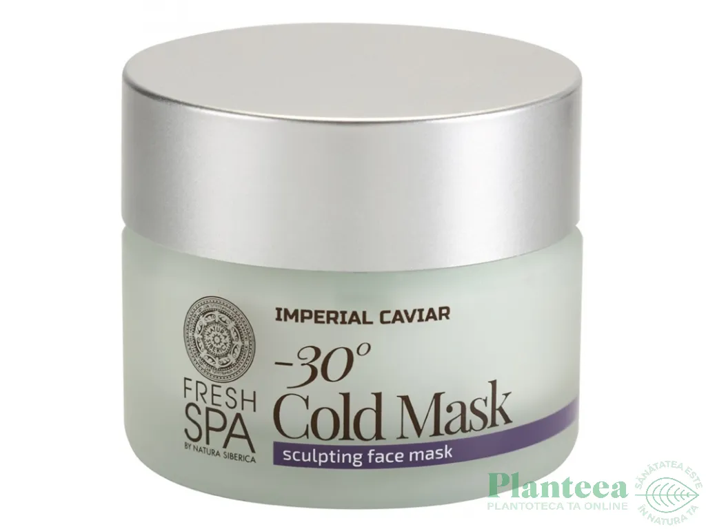 Masca modelatoare rece –30°C caviar imperial Fresh Spa 50ml - NATURA SIBERICA