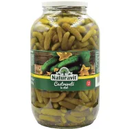 Castraveti cornison 2~5cm in otet 4,25L - NATURAVIT