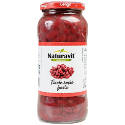 Conserva fasole rosie fiarta 580ml - NATURAVIT