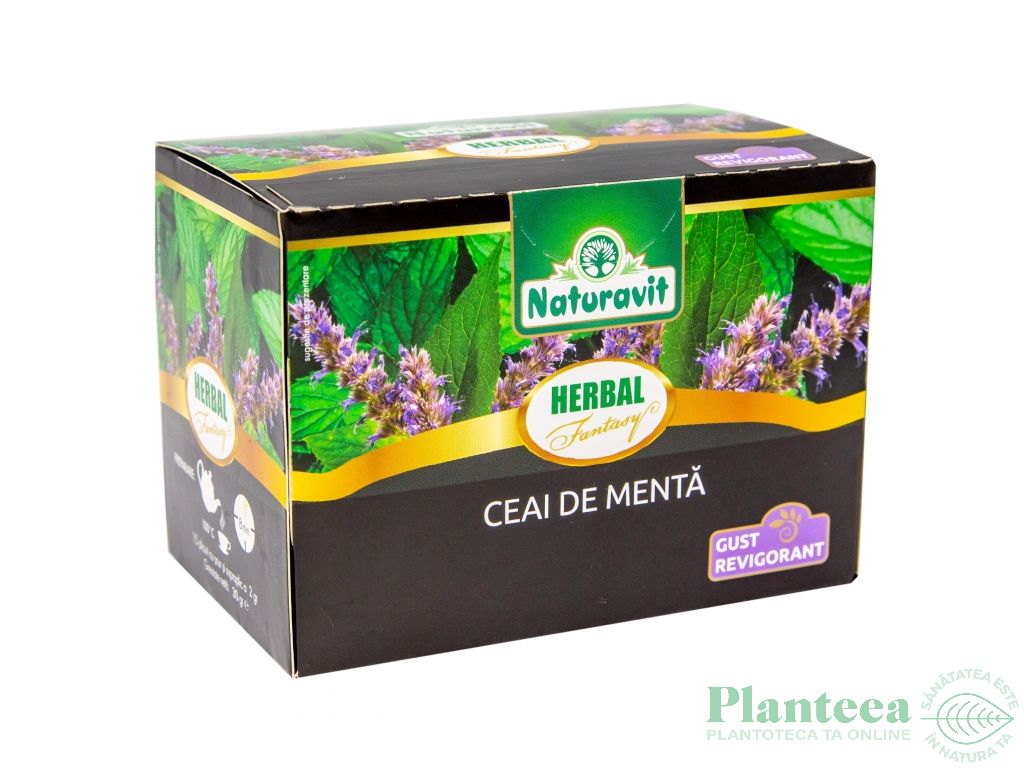 Ceai menta Fantasy 15dz - NATURAVIT