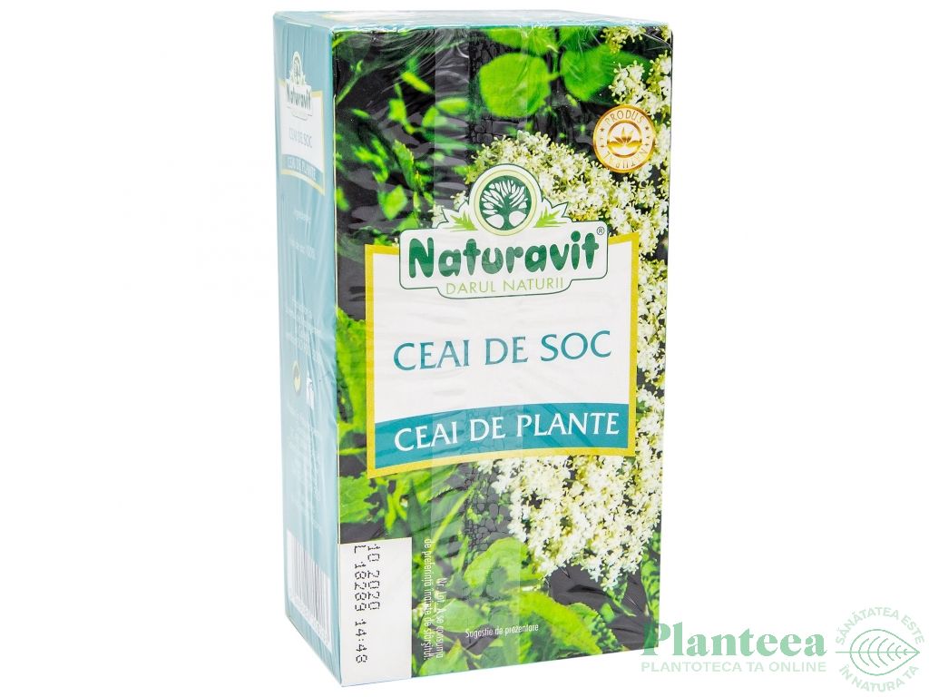 Ceai soc flori 20dz - NATURAVIT