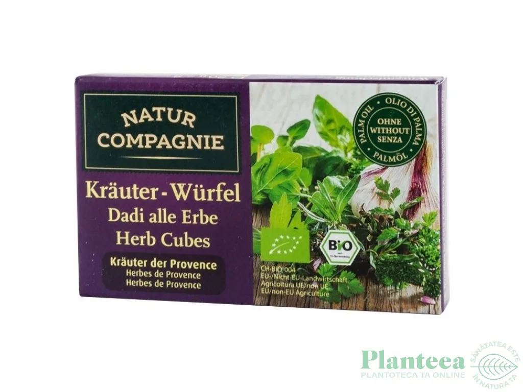 Cubulete ierburi Provence eco 8x10g - NATUR COMPAGNIE