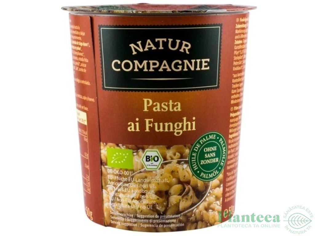 Premix paste ciuperci Funghi eco 50g - NATUR COMPAGNIE