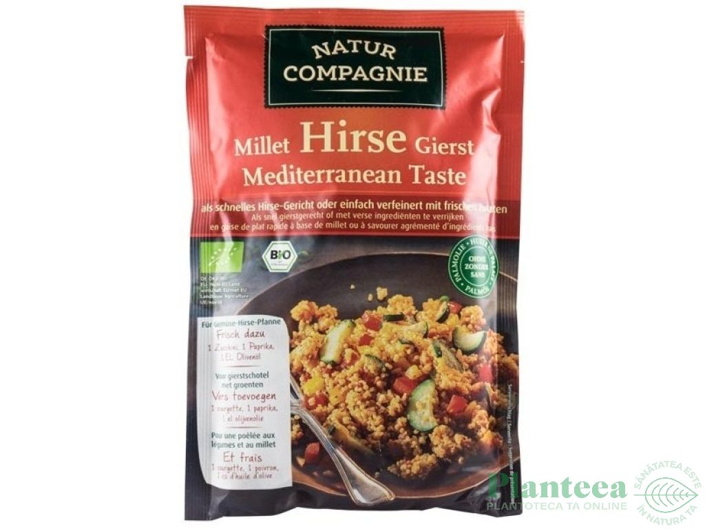 Premix mei legume Mediteranean eco 160g - NATUR COMPAGNIE