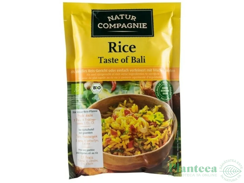 Premix orez legume Pilaf eco 160g - NATUR COMPAGNIE