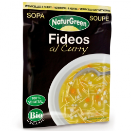 Supa paste fidea cu curry eco 40g - NATURGREEN