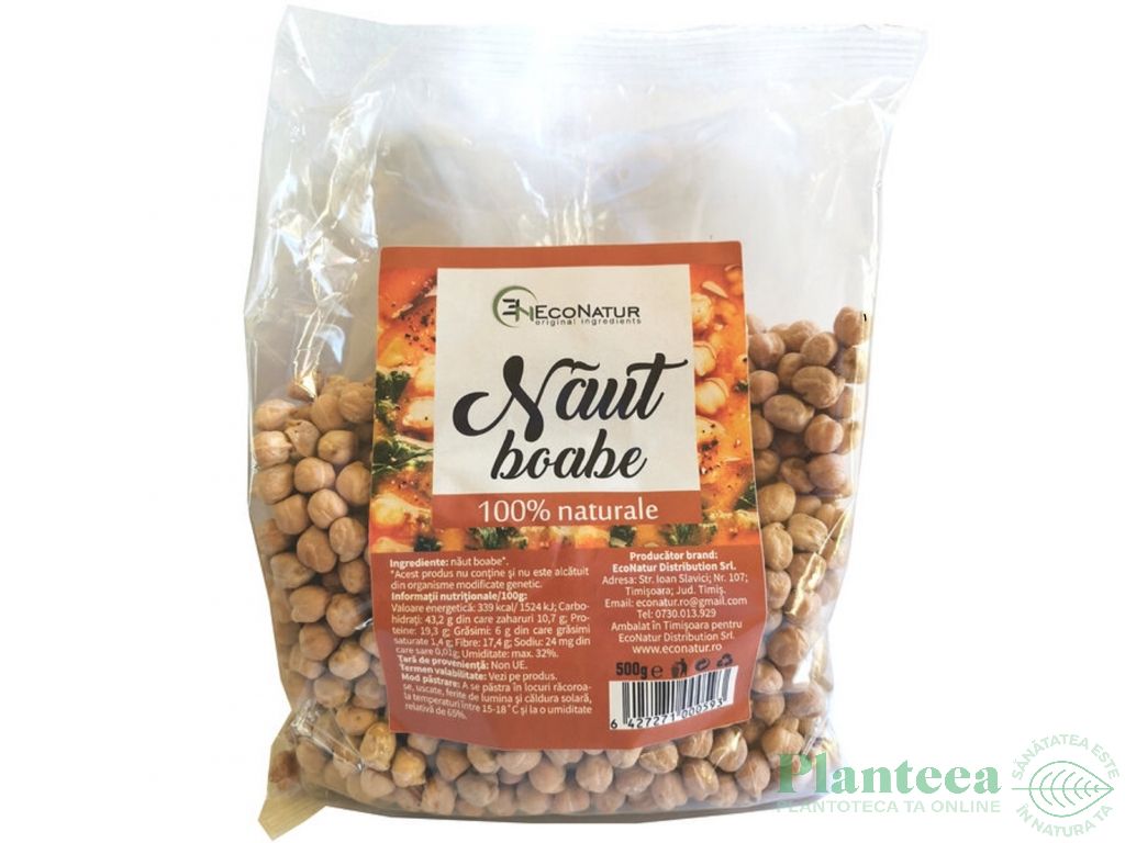 Naut boabe 500g - ECONATUR