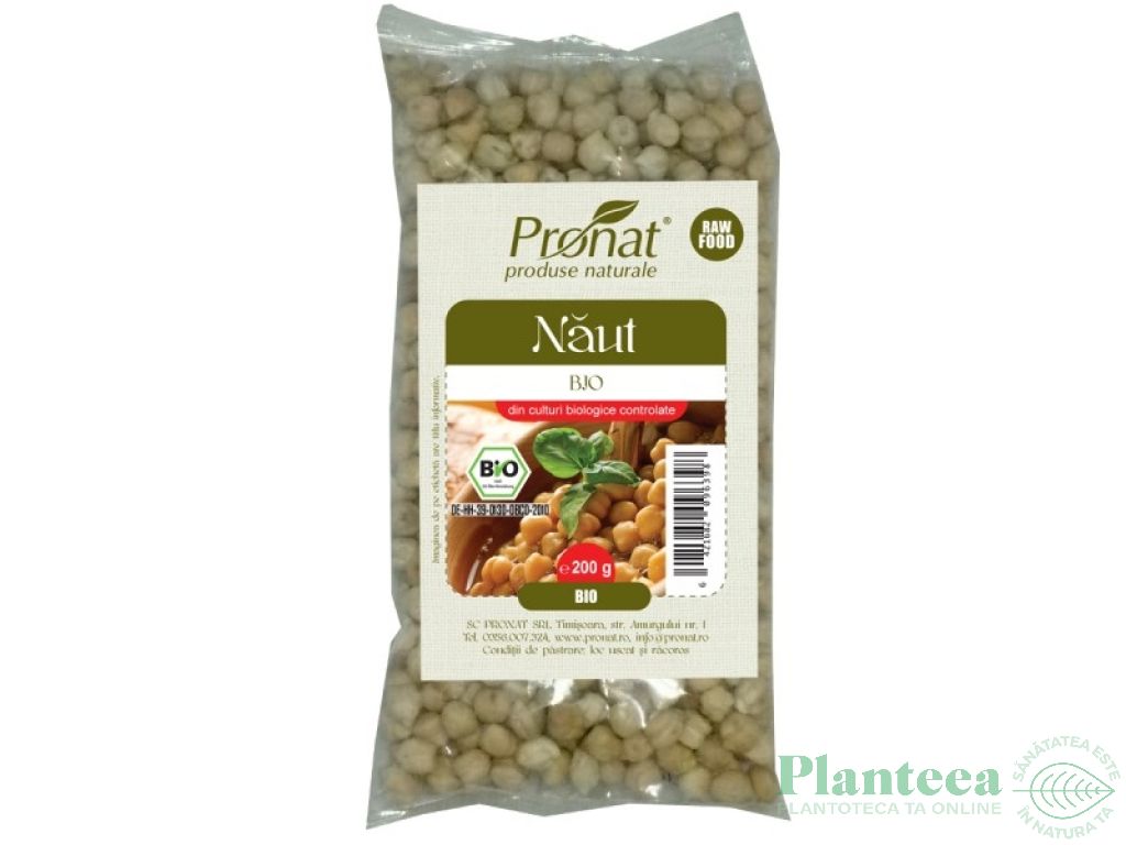 Naut boabe eco 200g - PRONAT