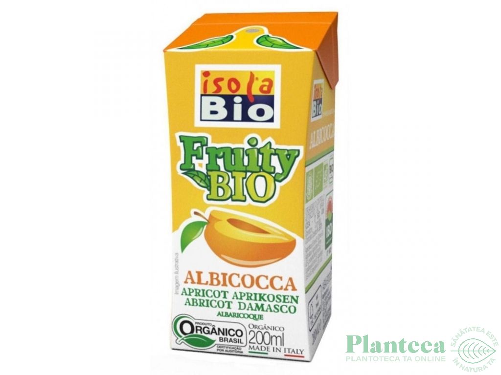 Nectar caise Fruity eco 200ml - ISOLA BIO