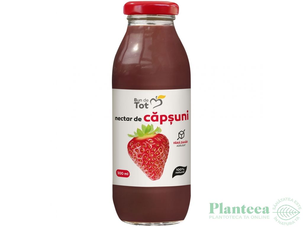 Nectar capsuni fara zahar 300ml - BUN DE TOT