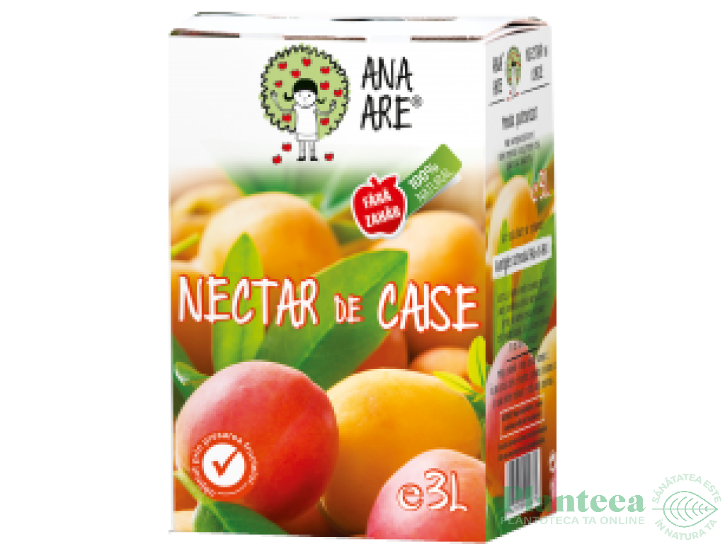 Nectar caise fara zahar 3L - ANA ARE