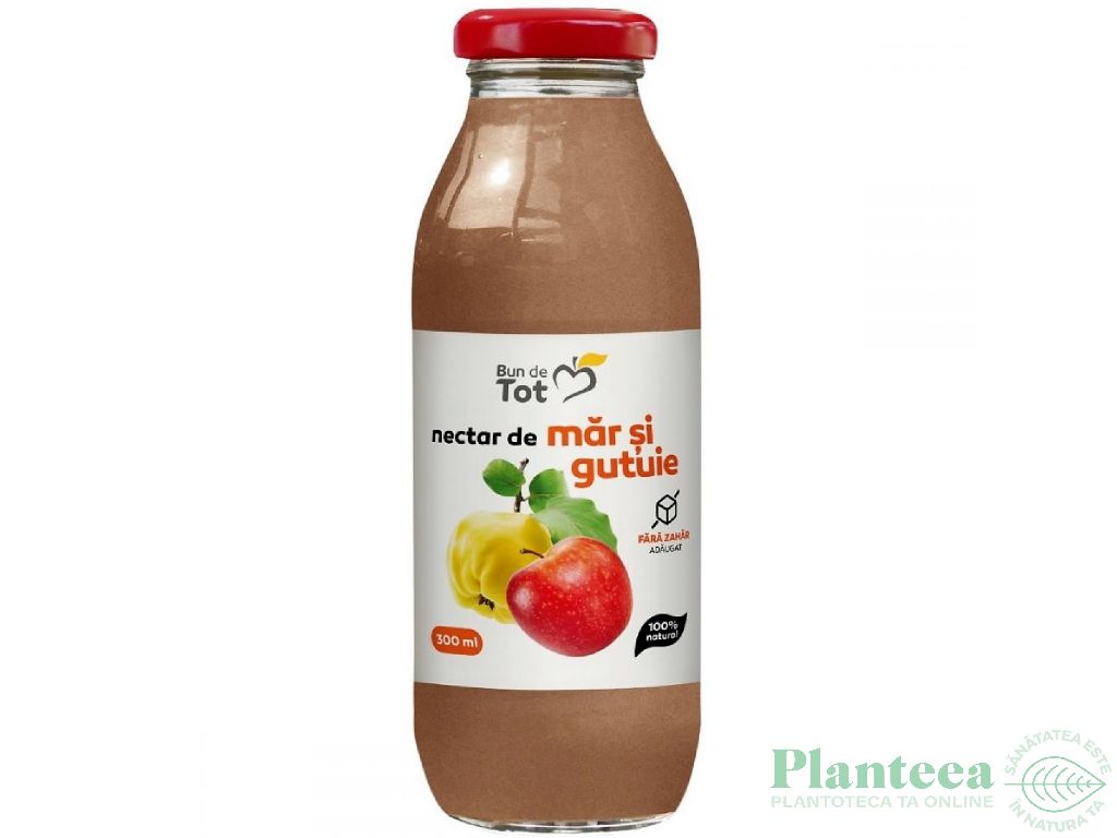 Nectar mere gutuie fara zahar 300ml - BUN DE TOT