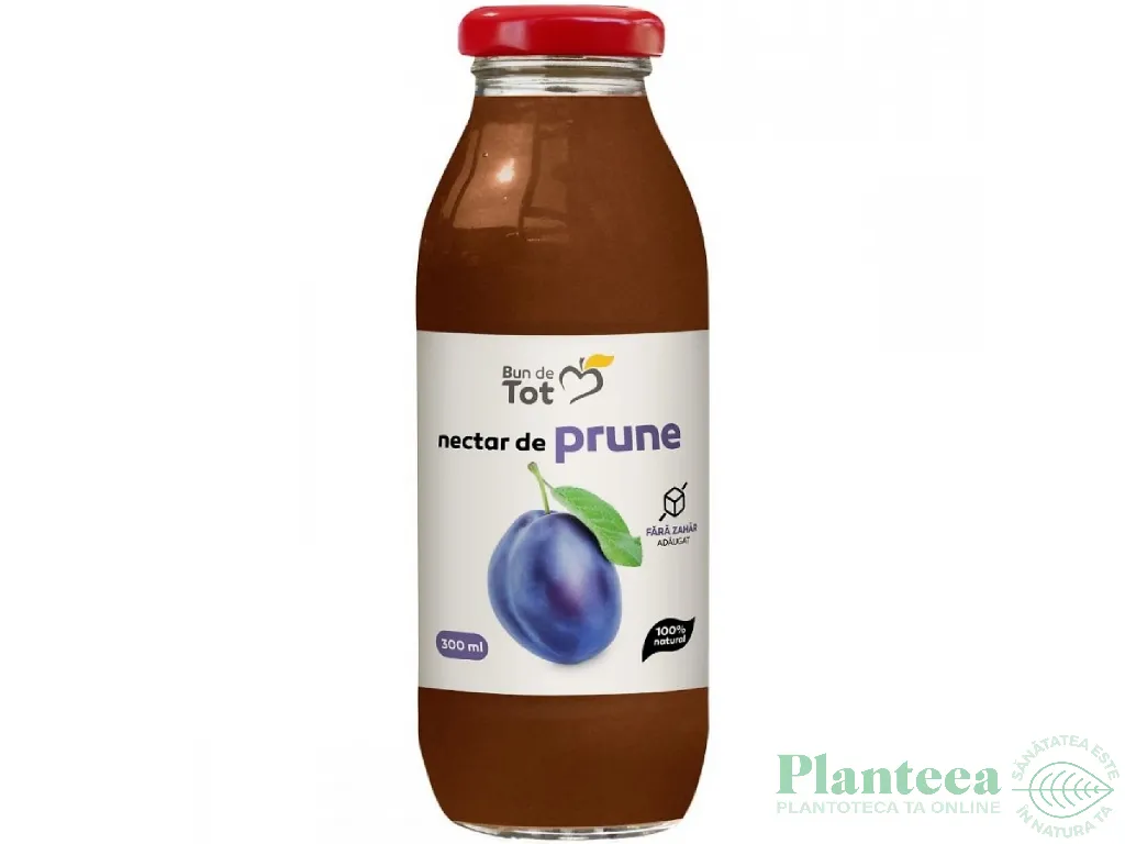 Nectar prune fara zahar 300ml - BUN DE TOT