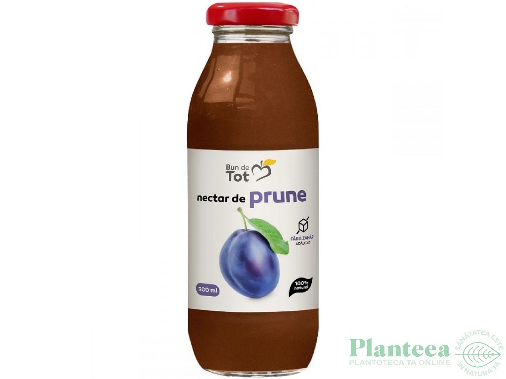 Nectar prune fara zahar 300ml - BUN DE TOT