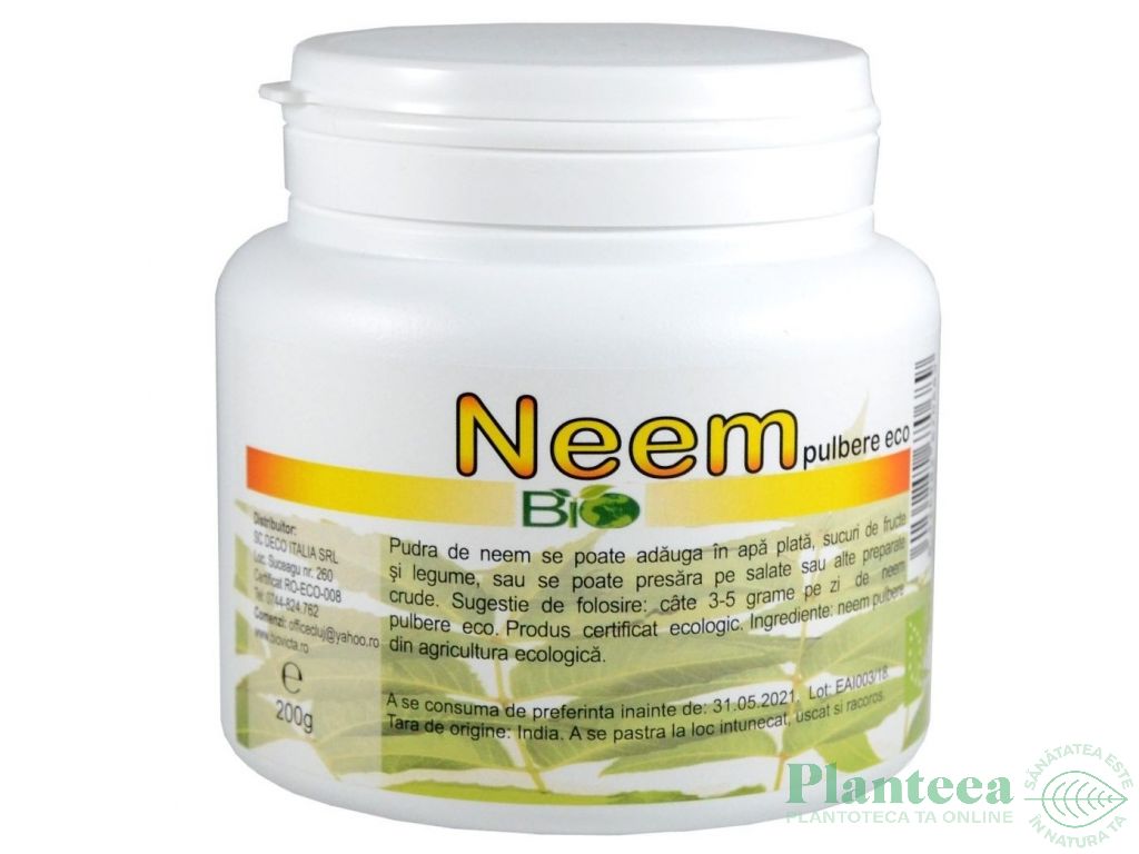 Pulbere neem eco 200g - DECO ITALIA