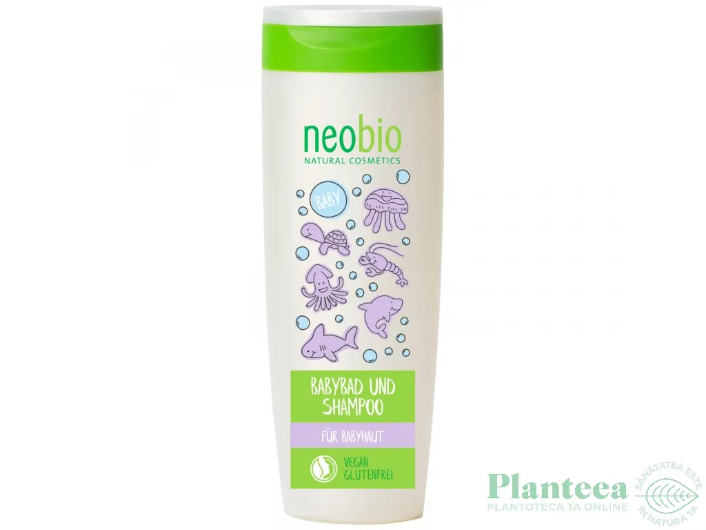 Sampon baie par corp bebelusi 250ml - NEOBIO