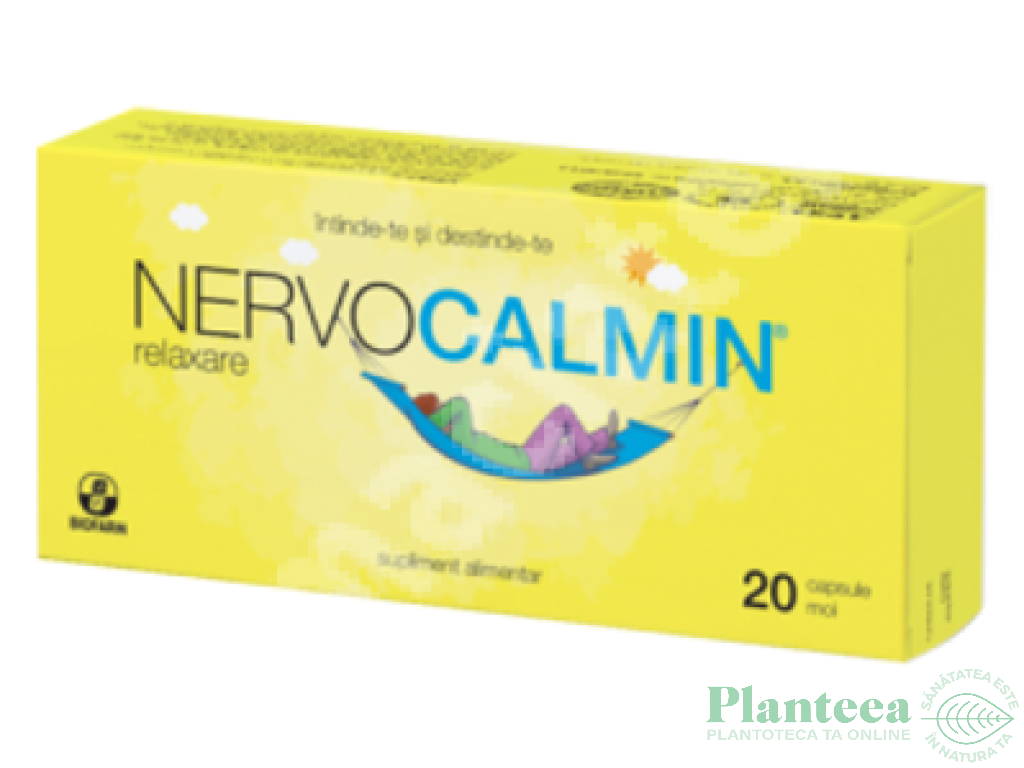 Nervocalmin relaxare 20cp - BIOFARM