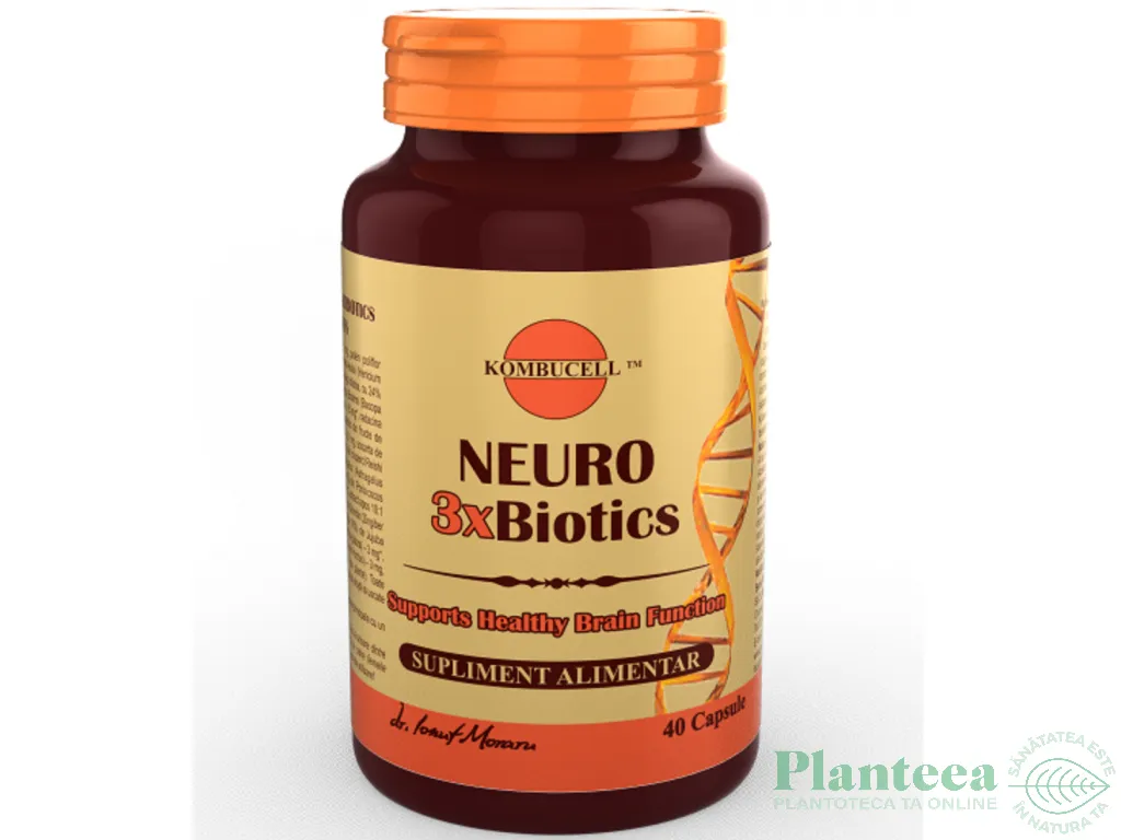 Neuro 3xbiotics 40cps - KOMBUCELL