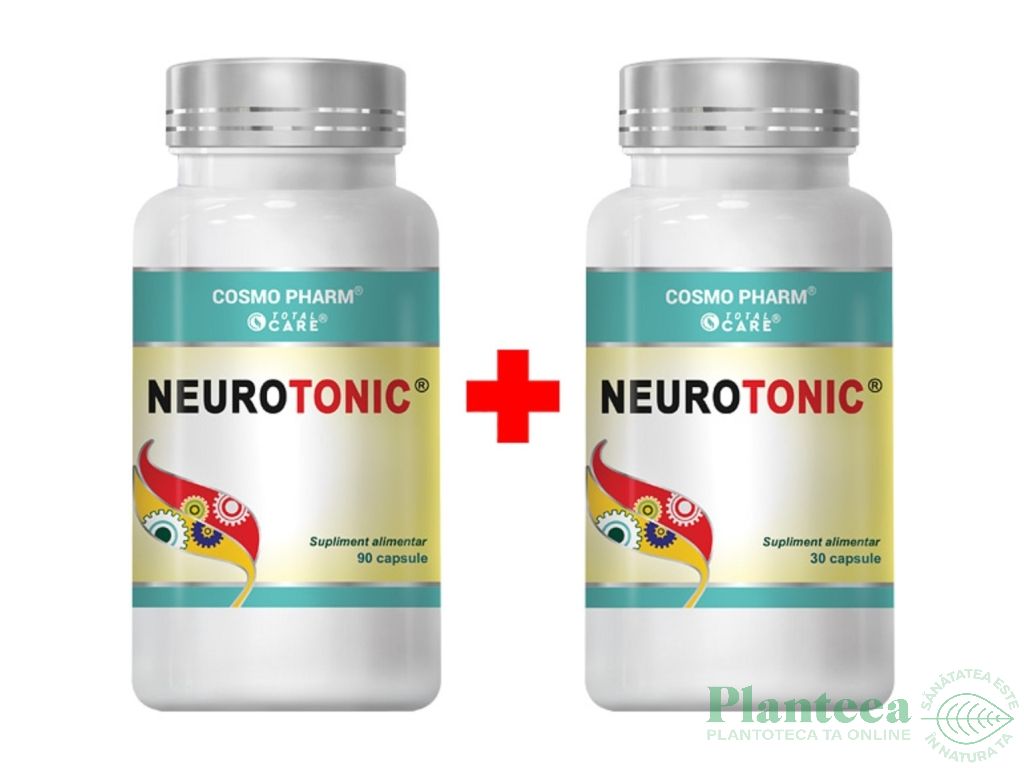 Pachet NeuroTonic 90+30cps - COSMO PHARM