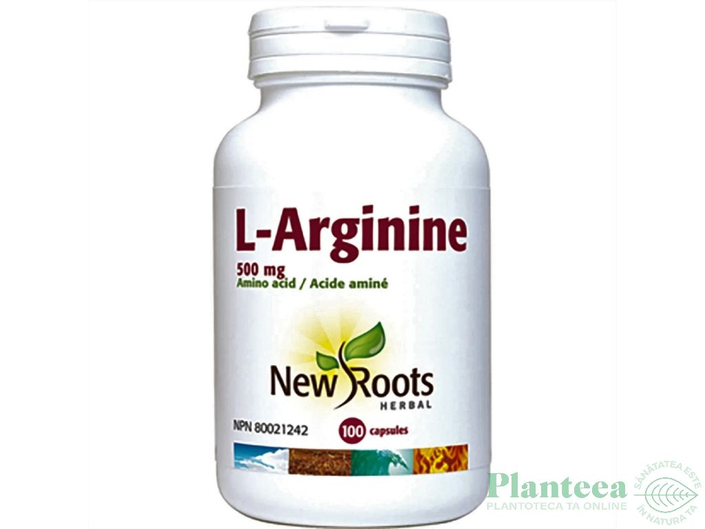 Larginina 500mg 100cps - NEW ROOTS HERBAL