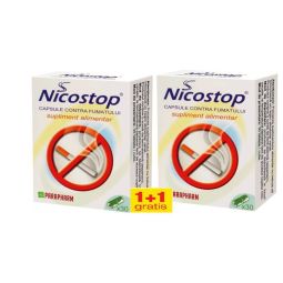 Pachet Nicostop 2x30cps - PARAPHARM