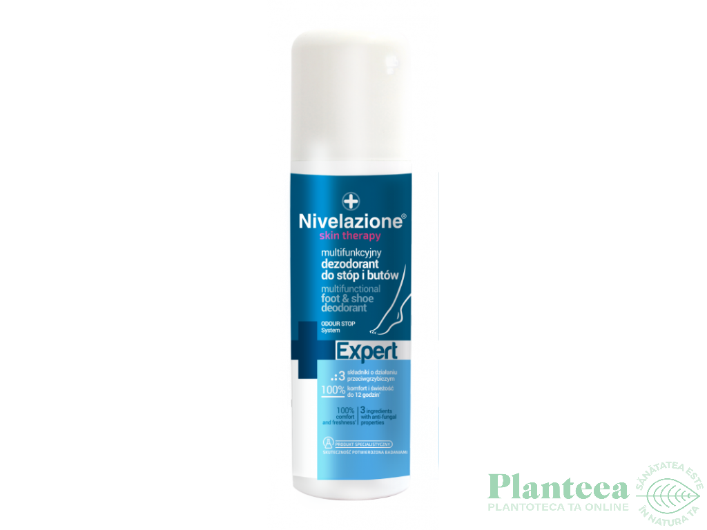 Deodorant spray picioare incaltaminte multifunctional Nivelazione Skin Therapy 150ml - FARMONA