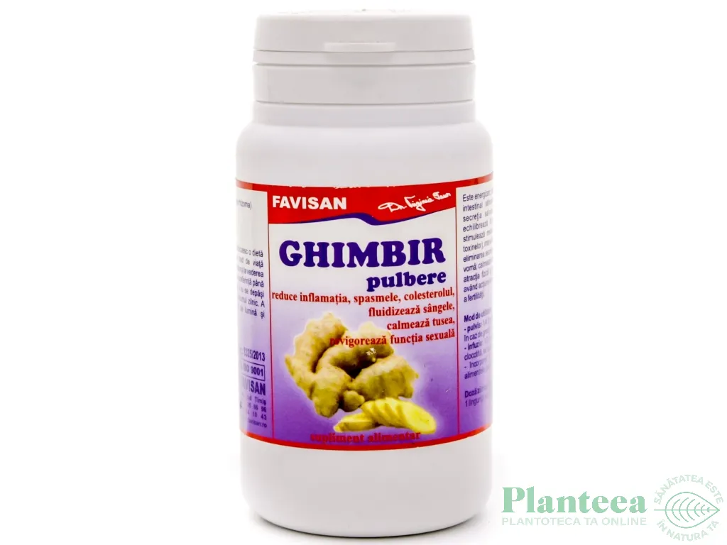 Condiment ghimbir macinat 50g - FAVISAN