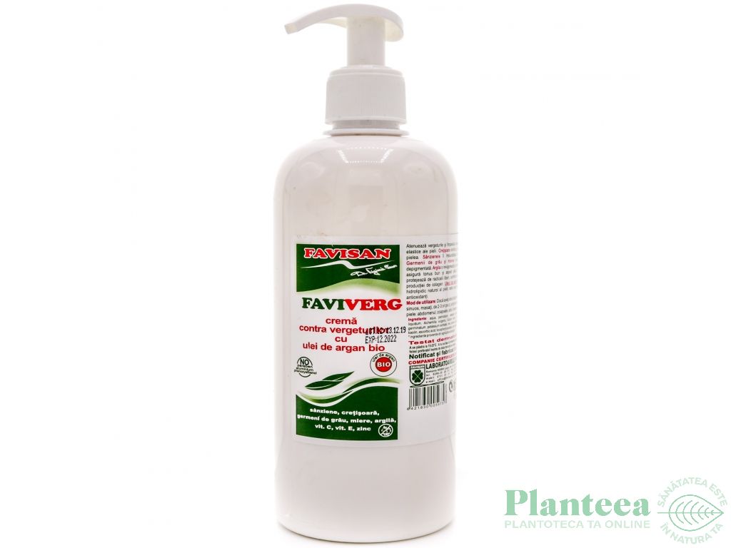 Crema contra vergeturi 500ml - FAVISAN