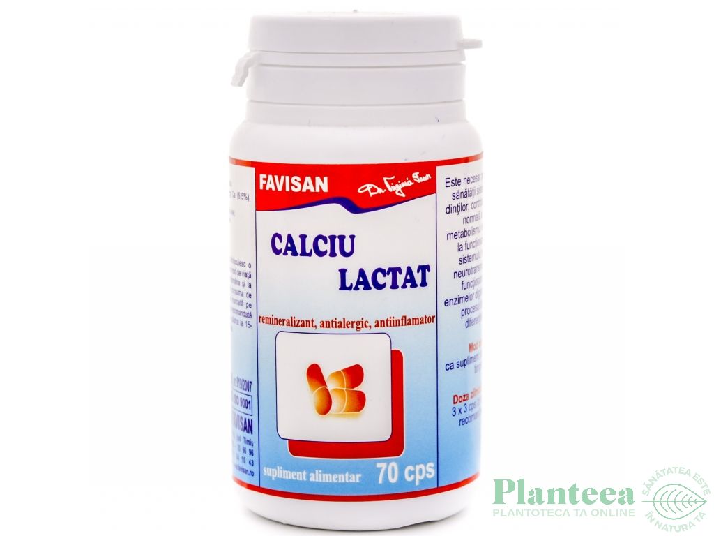 Calciu lactat 70cps - FAVISAN