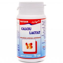 Calciu lactat 70cps - FAVISAN