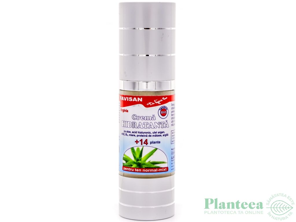 Crema hidratanta aloe 14plante Virginia 30ml - FAVISAN