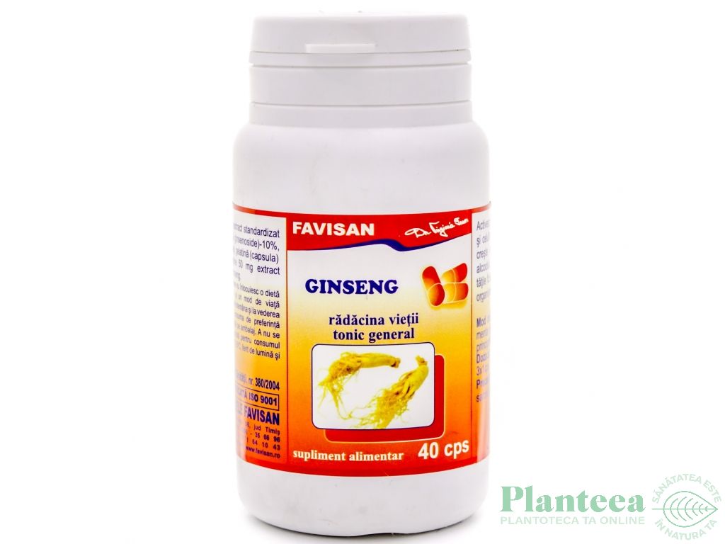 Ginseng 40cps - FAVISAN
