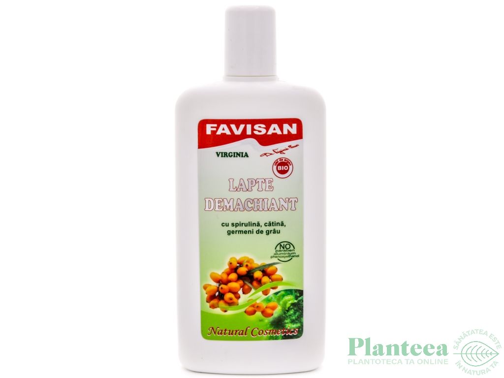 Lapte demachiant spirulina 125ml - FAVISAN