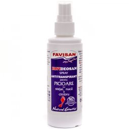 Spray antiperspirant picioare 100ml - FAVISAN