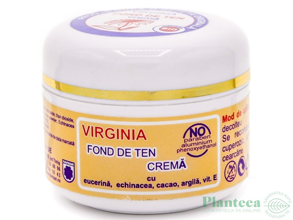 Fond ten crema Virginia 30ml - FAVISAN